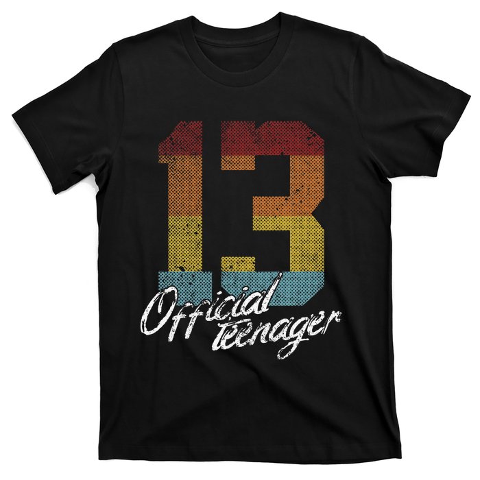 Teenager 13th Birthday 13 Year Old Gifts T-Shirt