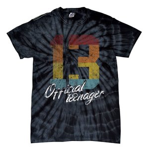 Teenager 13th Birthday 13 Year Old Gifts Tie-Dye T-Shirt