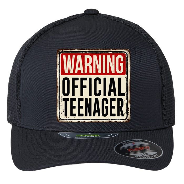 Teenager 13th Birthday Gift 13 Year Old Flexfit Unipanel Trucker Cap