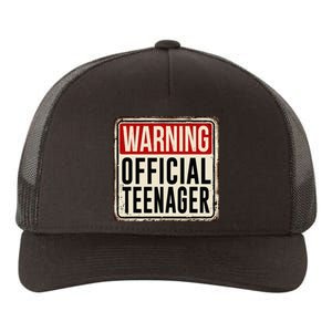 Teenager 13th Birthday Gift 13 Year Old Yupoong Adult 5-Panel Trucker Hat