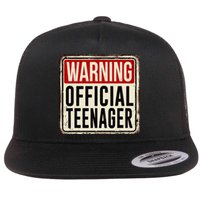 Teenager 13th Birthday Gift 13 Year Old Flat Bill Trucker Hat