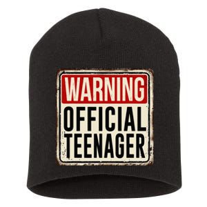 Teenager 13th Birthday Gift 13 Year Old Short Acrylic Beanie