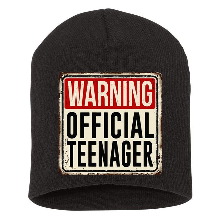 Teenager 13th Birthday Gift 13 Year Old Short Acrylic Beanie