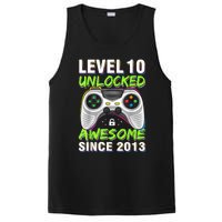 Ten 10yr BDay Son Boy Funny Gamer 10th 10 Year Old Birthday PosiCharge Competitor Tank