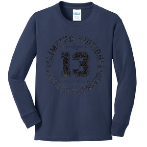 Teenager 13th Birthday 13 Year Old Gifts Kids Long Sleeve Shirt