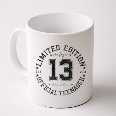 Teenager 13th Birthday 13 Year Old Gifts Coffee Mug