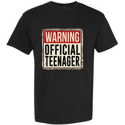 Teenager 13th Birthday Gift 13 Year Old Garment-Dyed Heavyweight T-Shirt