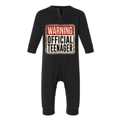 Teenager 13th Birthday Gift 13 Year Old Infant Fleece One Piece