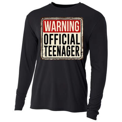 Teenager 13th Birthday Gift 13 Year Old Cooling Performance Long Sleeve Crew