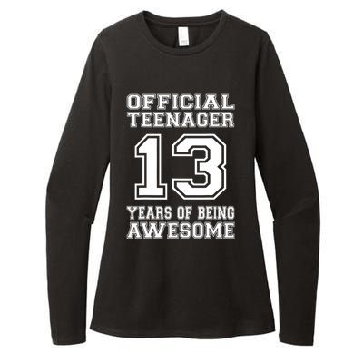 Teenager 13th Birthday Gifts 13 Year Old Boys Girls Womens CVC Long Sleeve Shirt