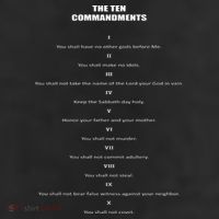The 10 Commandments 7 Panel Mesh Trucker Snapback Hat