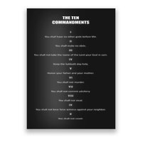 The 10 Commandments Poster