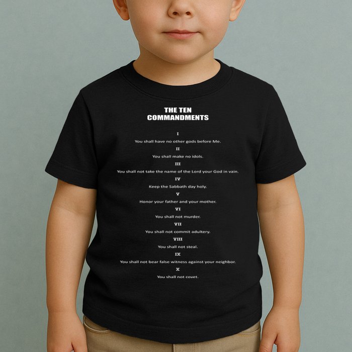 The 10 Commandments Toddler T-Shirt