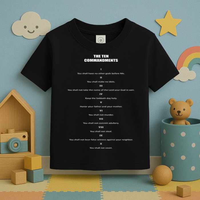 The 10 Commandments Toddler T-Shirt