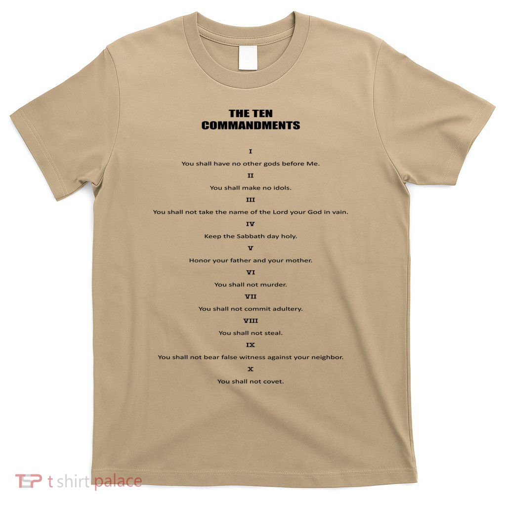 The 10 Commandments T-Shirt
