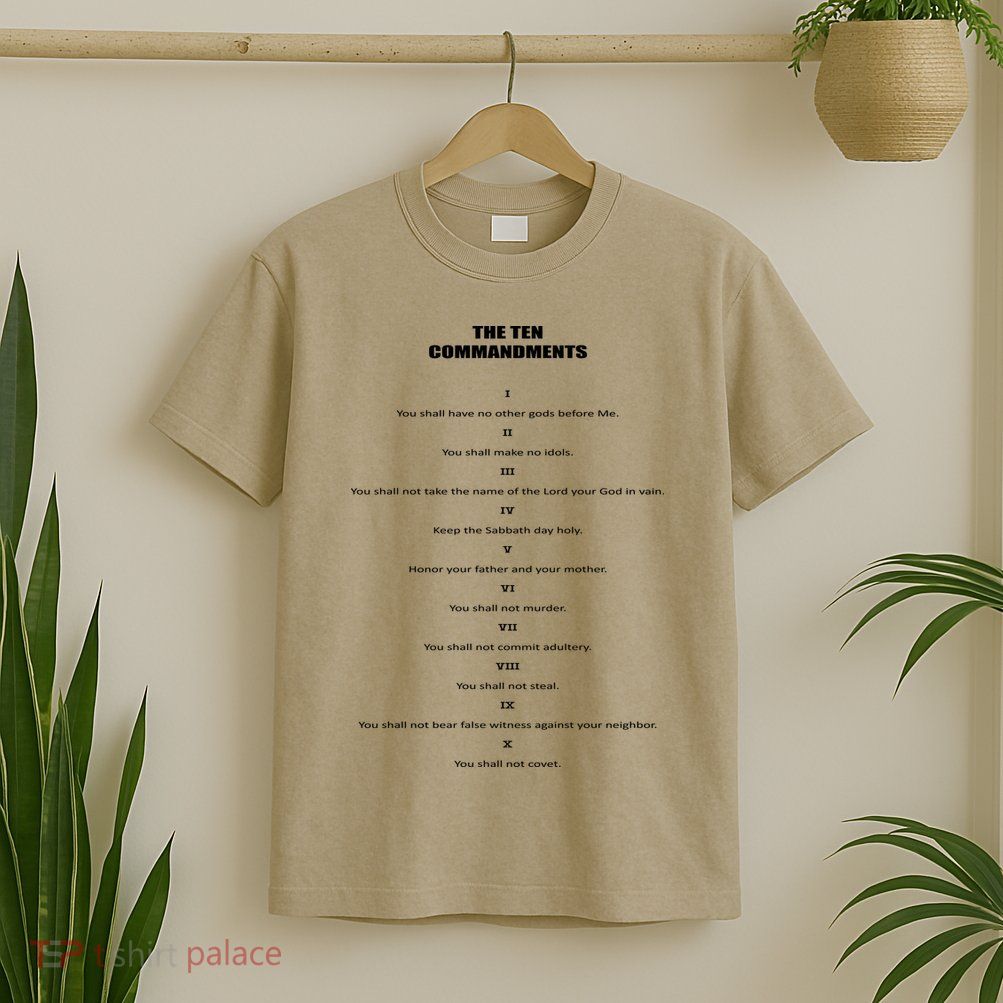 The 10 Commandments T-Shirt
