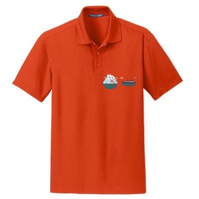 Titanic 1912 Cruise Ship Vintage Titanic Dry Zone Grid Polo