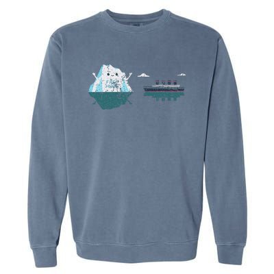 Titanic 1912 Cruise Ship Vintage Titanic Garment-Dyed Sweatshirt