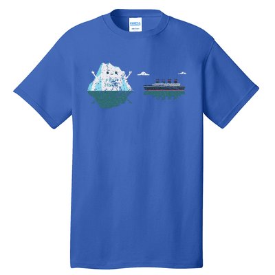 Titanic 1912 Cruise Ship Vintage Titanic Tall T-Shirt