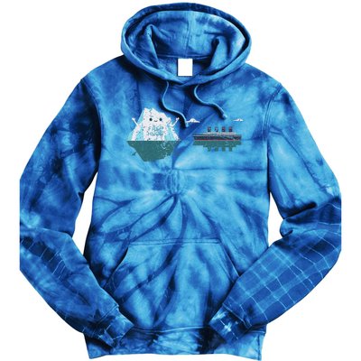 Titanic 1912 Cruise Ship Vintage Titanic Tie Dye Hoodie