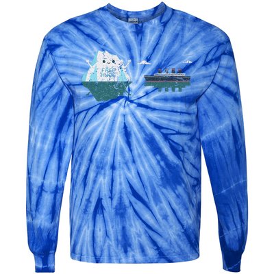 Titanic 1912 Cruise Ship Vintage Titanic Tie-Dye Long Sleeve Shirt