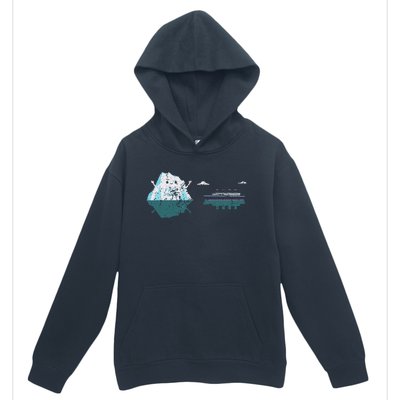 Titanic 1912 Cruise Ship Vintage Titanic Urban Pullover Hoodie