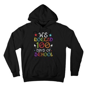 Teacher 100th Day Student Gift Happy 100 Days Of School Hoodie