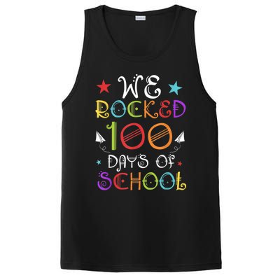 Teacher 100th Day Student Gift Happy 100 Days Of School PosiCharge Competitor Tank