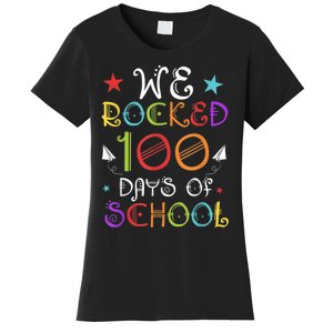 Teacher 100th Day Student Gift Happy 100 Days Of School Women's T-Shirt