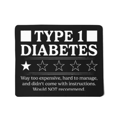 Type 1 Diabetes Way Too Expensive Funny Diabetes Awareness Mousepad