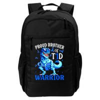 Type 1 Diabetes Proud Brother Of A T1d Warrior Backpack
