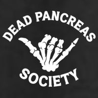 Type 1 Diabetes Awareness Dead Pancreas Society Skeleton Hand Halloween Hat