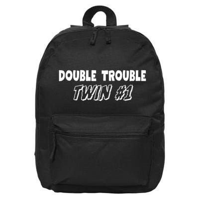 Twin 1 Double Trouble Twin S 16 in Basic Backpack