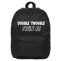Twin 1 Double Trouble Twin S 16 in Basic Backpack