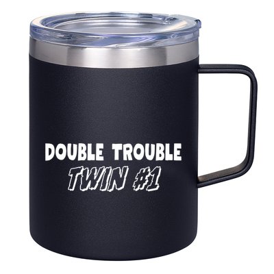 Twin 1 Double Trouble Twin S 12oz Stainless Steel Coffee Mug
