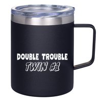 Twin 1 Double Trouble Twin S 12oz Stainless Steel Coffee Mug