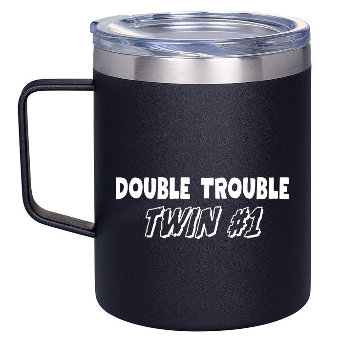 Twin 1 Double Trouble Twin S 12oz Stainless Steel Coffee Mug