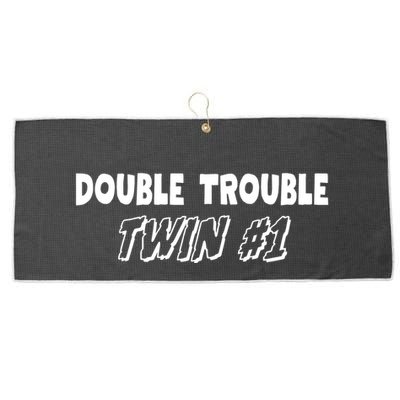 Twin 1 Double Trouble Twin S Large Microfiber Waffle Golf Towel