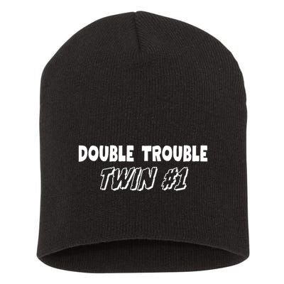 Twin 1 Double Trouble Twin S Short Acrylic Beanie