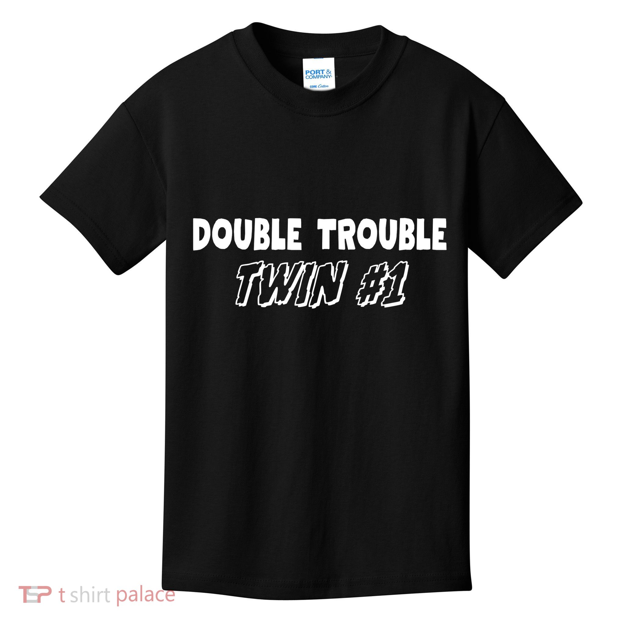 Twin 1 Double Trouble Twin S Kids T-Shirt