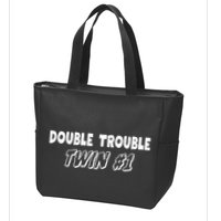 Twin 1 Double Trouble Twin S Zip Tote Bag