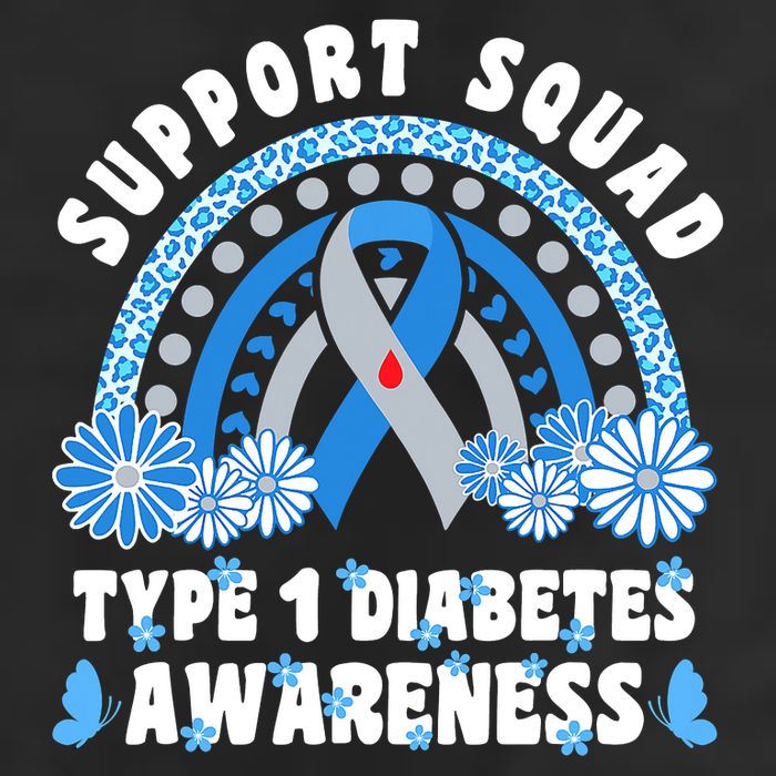Type 1 Diabetes T1D Support Squad Golf Towel