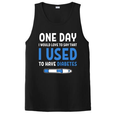 Type 1 Diabetic Diabetes Quotes Cure Type 1 Diabetes Gift PosiCharge Competitor Tank