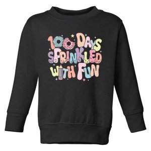 Teacher 100 Days Of School Toddler Sweatshirt