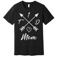 Type 1 Diabetic Mom T1D Diabetes Awareness Gifts For Wo Premium T-Shirt