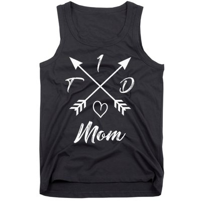 Type 1 Diabetic Mom T1D Diabetes Awareness Gifts For Wo Tank Top