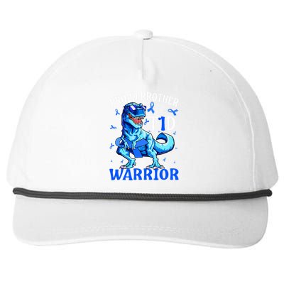 Type 1 Diabetes Proud Brother Of A T1D Warrior Snapback Five-Panel Rope Hat