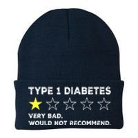 Type 1 Diabetes Funny Get Well Soon Gag Recovery Knit Cap Winter Beanie