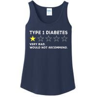 Type 1 Diabetes Funny Get Well Soon Gag Recovery Ladies Essential Tank