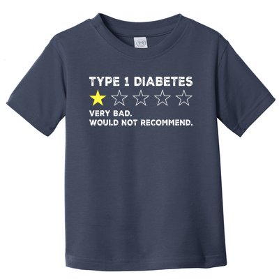 Type 1 Diabetes Funny Get Well Soon Gag Recovery Toddler T-Shirt